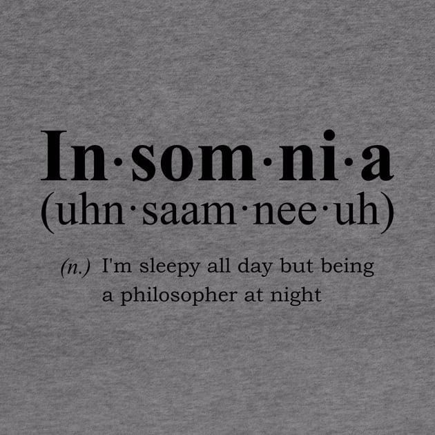 Insomnia Noun by Faishal Wira